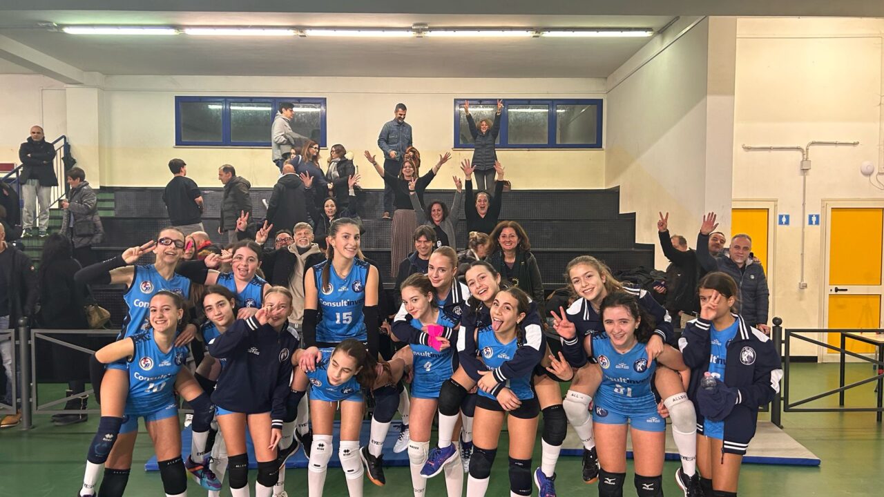 LE RAGAZZE KK U13 DOMINANO DEL VOLLEYRO E DEL SAN PAOLO
