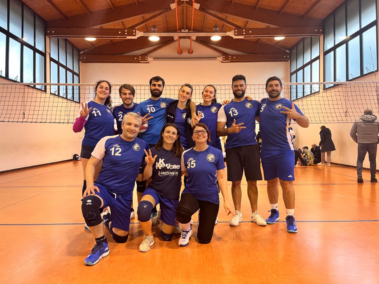 ECCELLENTE VITTORIA PER 3-0 DEL KK PASTE CONTRO IL CAM VOLLEY