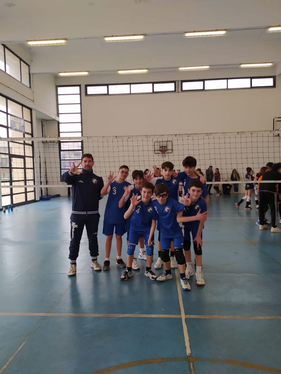PARTE BENE IL GIRONE DI RITORNO PER L’U15 MASCHILE AICS 💪🏐