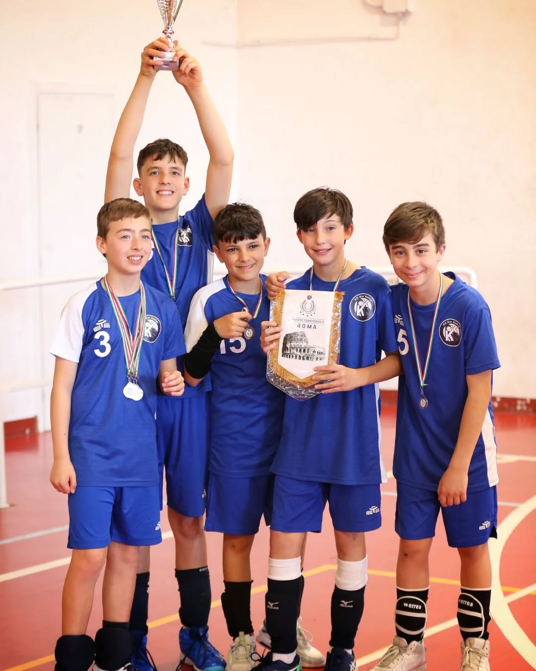 SECONDO POSTO UNDER12 4VS4 🥈💙🏐